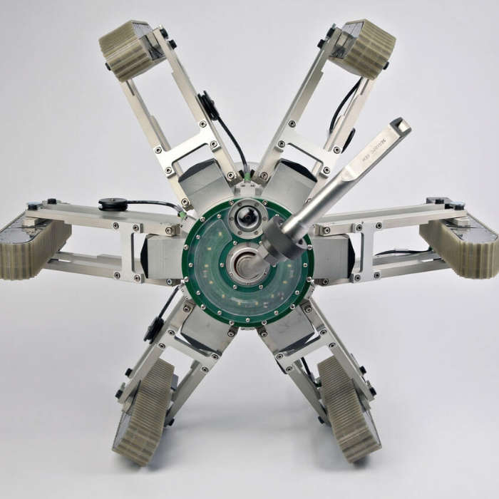 Trockeis-Roboter